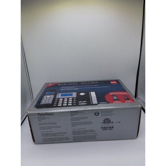 RCA Visys Business Digital Cordless Multi-Handset Phone System TC25212 - Picture 9 of 15